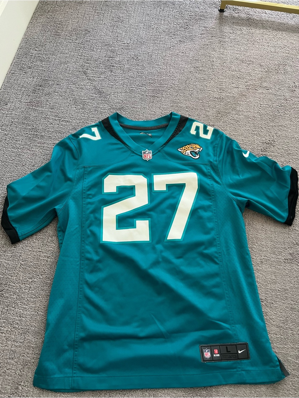 NFL Jacksonville Jaguars Leonard Fournette #27 Football Jersey